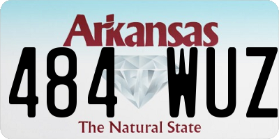 AR license plate 484WUZ