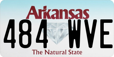 AR license plate 484WVE
