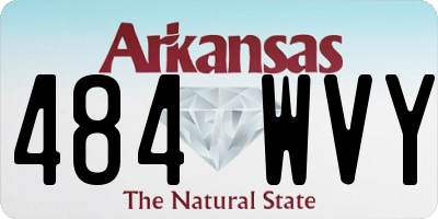 AR license plate 484WVY