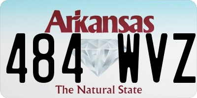 AR license plate 484WVZ