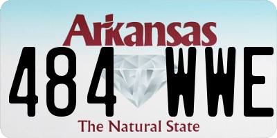 AR license plate 484WWE