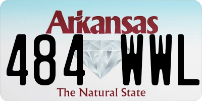 AR license plate 484WWL