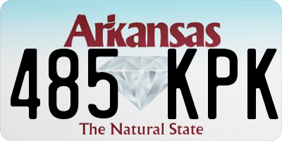 AR license plate 485KPK