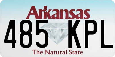 AR license plate 485KPL