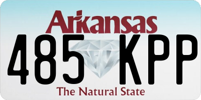 AR license plate 485KPP