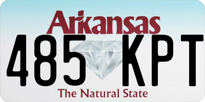 AR license plate 485KPT