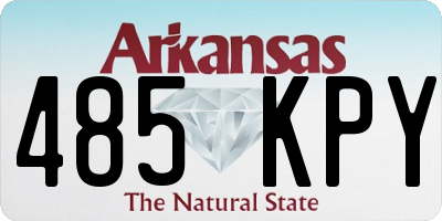 AR license plate 485KPY