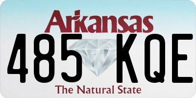 AR license plate 485KQE