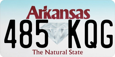 AR license plate 485KQG