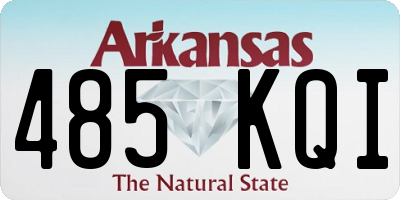 AR license plate 485KQI