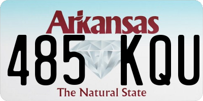 AR license plate 485KQU