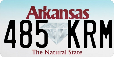 AR license plate 485KRM