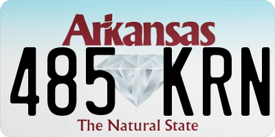 AR license plate 485KRN