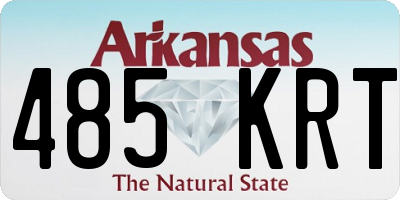 AR license plate 485KRT
