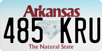 AR license plate 485KRU