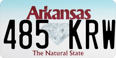 AR license plate 485KRW