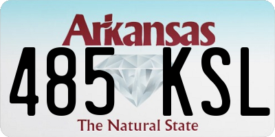 AR license plate 485KSL