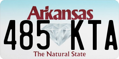 AR license plate 485KTA