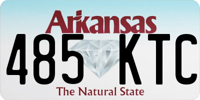 AR license plate 485KTC