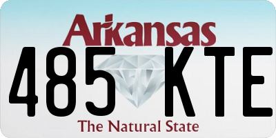 AR license plate 485KTE
