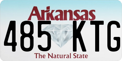 AR license plate 485KTG