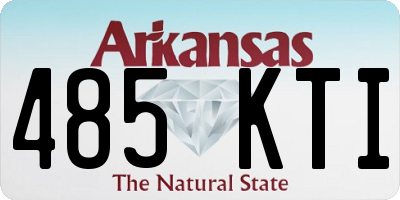 AR license plate 485KTI