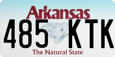 AR license plate 485KTK