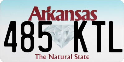 AR license plate 485KTL