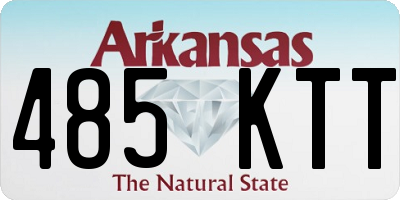 AR license plate 485KTT