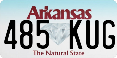 AR license plate 485KUG