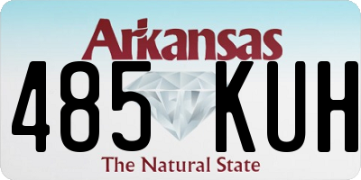 AR license plate 485KUH