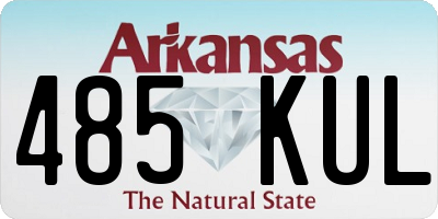 AR license plate 485KUL