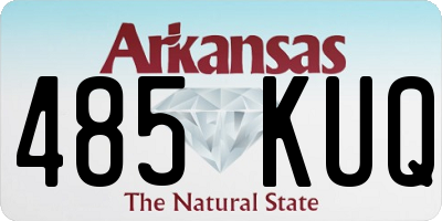 AR license plate 485KUQ