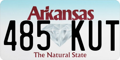AR license plate 485KUT