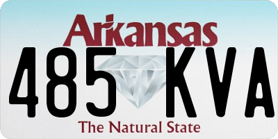 AR license plate 485KVA