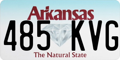 AR license plate 485KVG