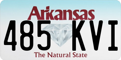 AR license plate 485KVI