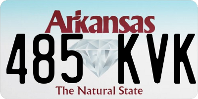 AR license plate 485KVK