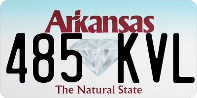 AR license plate 485KVL