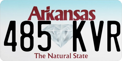 AR license plate 485KVR