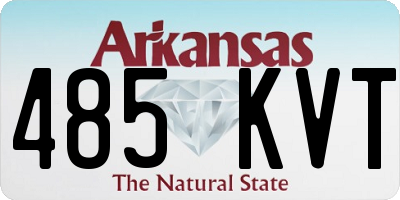 AR license plate 485KVT