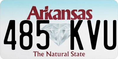 AR license plate 485KVU