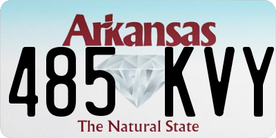 AR license plate 485KVY