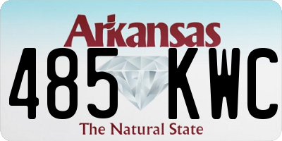 AR license plate 485KWC