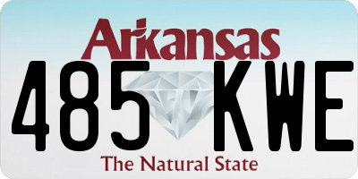 AR license plate 485KWE