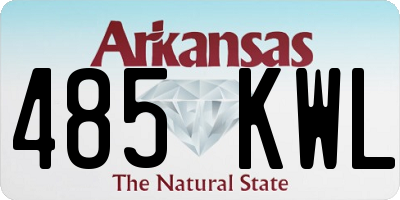 AR license plate 485KWL