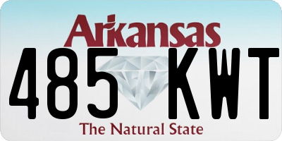 AR license plate 485KWT