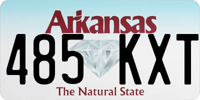 AR license plate 485KXT