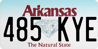 AR license plate 485KYE