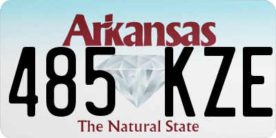 AR license plate 485KZE
